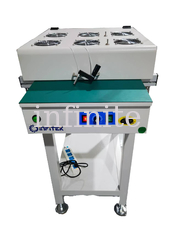 PLC Controle SMT Transportador ESD Borracha Equipamento de montagem de PCB personalizado após forno de refluxo