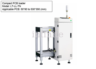 Carregador de PCB compacto Descarregador SMT 530*390 mm Tamanhos de PCB com cabo durável