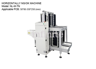 Máquina horizontal NG/OK, equipamento de manuseio de placa NG e OK para PCB tamanho M
