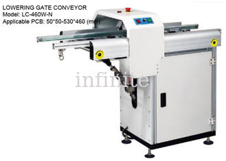 Transportador de portão deslizante rebaixado SMT para 50*50 - 530*460mm PCB
