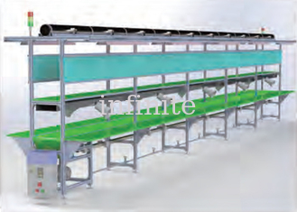 Esteira de linha de montagem eletrônica 20 m/min, linha de esteira transportadora linear