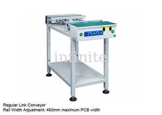 Transportador de link PCB de 350 mm 2 m de comprimento Transportador de link normal INFITEK