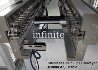 Equipamento de linha SMT de 2m 3m, linha de produção de PCB de corrente inoxidável