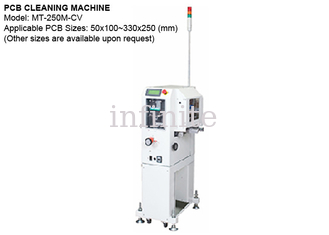 Equipamento de máquina de limpeza de PCB a vácuo on-line 900 mm de altura para PCB de 50x100 - 330x250 mm