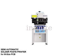 Máquina de serigrafia 220V SMT, máquina dispensadora de pasta de solda para PCB tamanho M