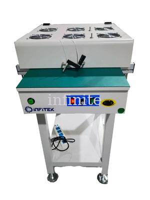 PLC Controle SMT Transportador ESD Borracha Equipamento de montagem de PCB personalizado após forno de refluxo