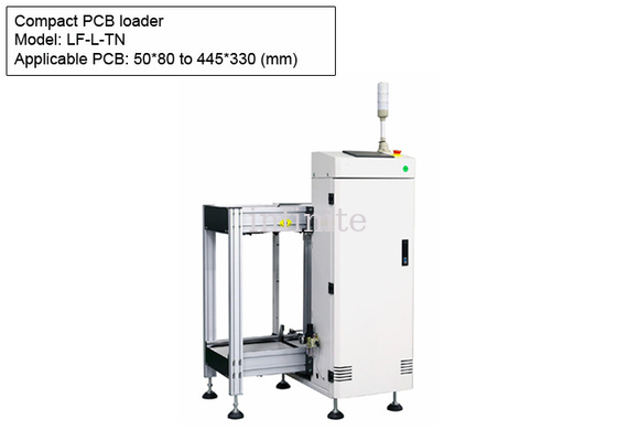 Equipamento de manuseio de carregador de PCB compacto CE para tamanhos de PCB de 445 mm x 330 mm