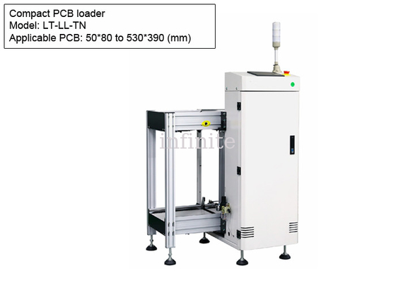 Carregador de PCB compacto Descarregador SMT 530*390 mm Tamanhos de PCB com cabo durável