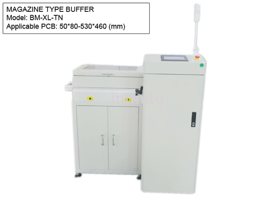 Carregador de buffer de PCB de revista com tela sensível ao toque FIFO tamanho de PCB de 50 x 80 mm