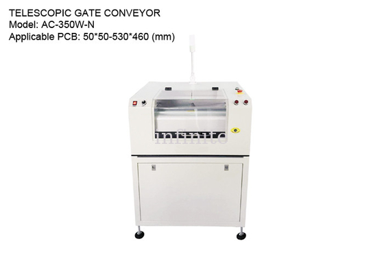 Transportador de PCB SMT de design fechado 900 mm de altura para PCBs de 50*50 - 445*350 mm