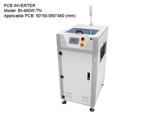 Transportador de PCB de dois lados compatível com SMEMA Inversor de PCB para PCB de 550*460 mm