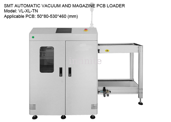 2 em 1 SMT Magazine Loader 530*460mm, PCB Vacuum Loader Uso Industrial