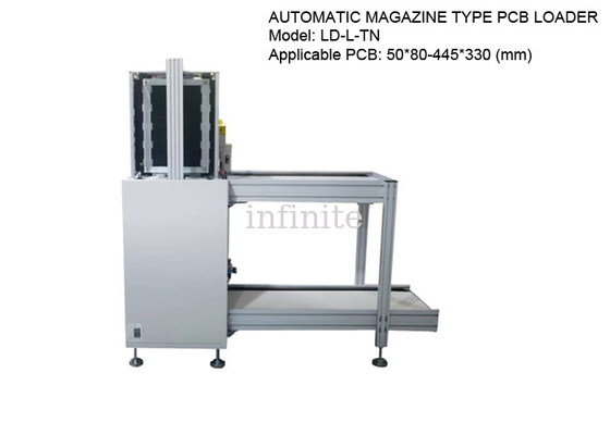 Carregador automático de revistas PCB SMT 445*330 mm para PCBs tamanho L