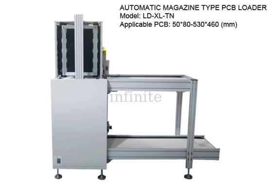 Carregador de revistas XL PCB SMT automático para tamanhos de PCB de 50*80 - 530*460 mm