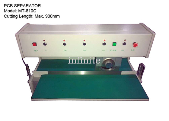 Separador PCB de Velocidade Ajustável 900mm Comprimento Máximo de Corte