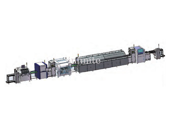 Monotrilho SMT Linha de montagem SMT Equipamento de linha de produção CE