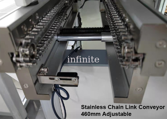 Equipamento de linha SMT de 2m 3m, linha de produção de PCB de corrente inoxidável