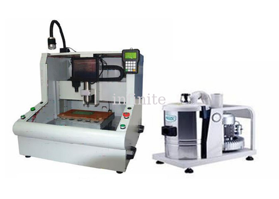 200mm/sec PCB Turn Transportador 350*420mm Máquina de Corte PCB Automática com Controle de Eixo XYZ