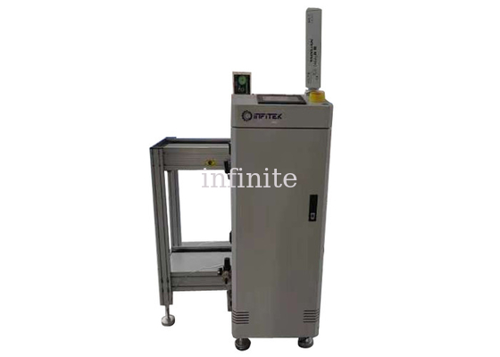 Carregador de revista PCB SMT compacto Controle PLC e relé Omron 50 mm X 80 mm - 330 mm X 250 mm