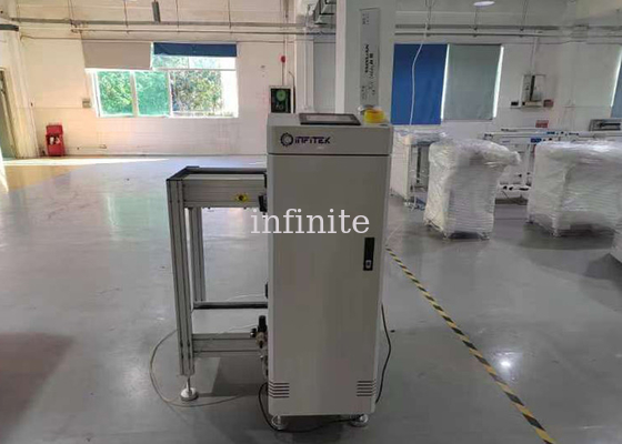 Carregador de revista PCB SMT compacto Controle PLC e relé Omron 50 mm X 80 mm - 330 mm X 250 mm